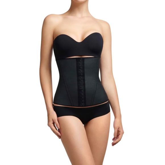 Squeem Perfect Waist Contouring Cincher Corset Black Size Small - Picture 1 of 3
